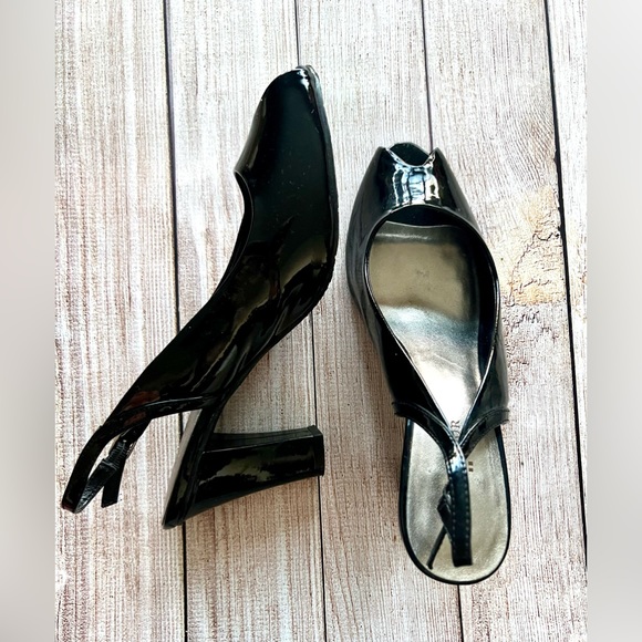 Ann Taylor peep toe slingback heels - Picture 1 of 9